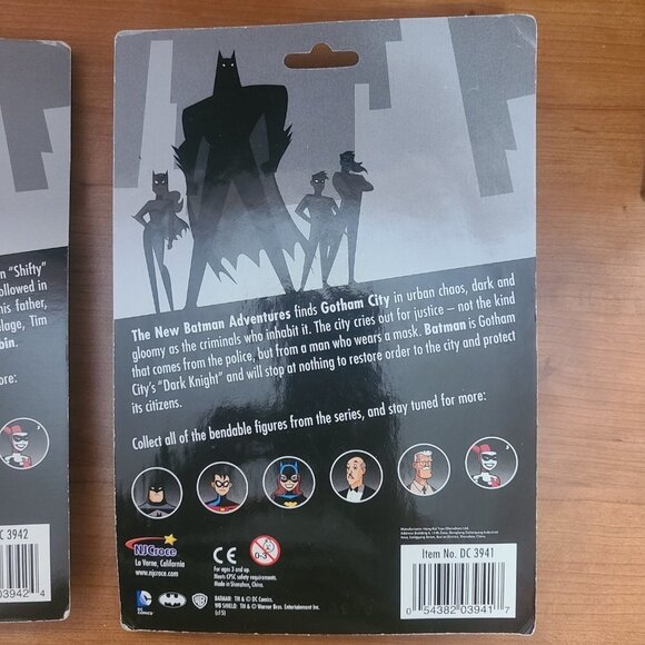 BATMAN The Animated Series - Bendable Figures - Batman & Robin - Picture 2 of 2